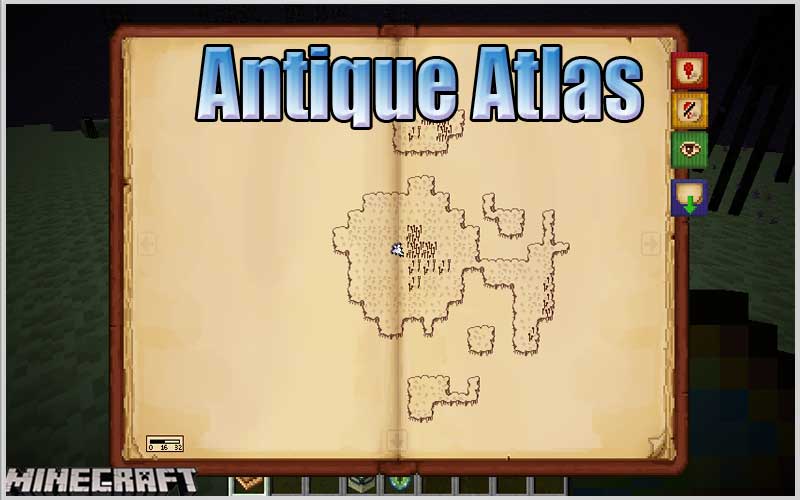 Antique Atlas Mod - Minecraft - MC Wiki