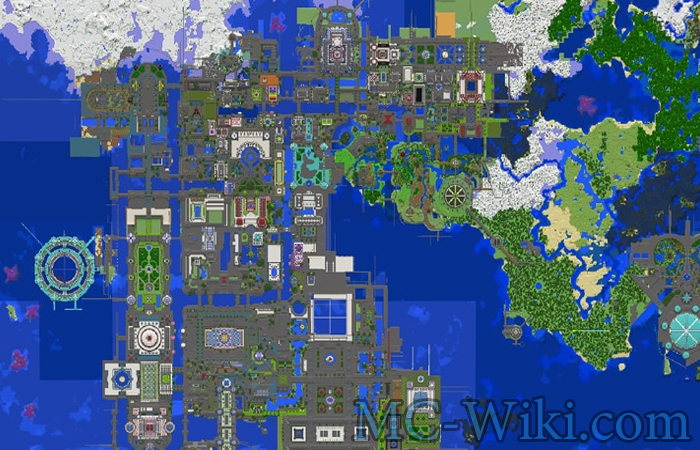 Minecraft-Wiki-Map